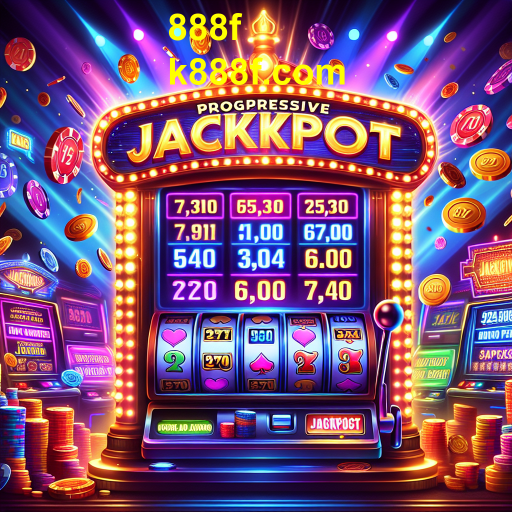 Atração dos Jackpots Progressivos no 888f